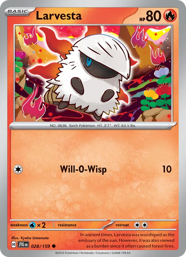 Larvesta card