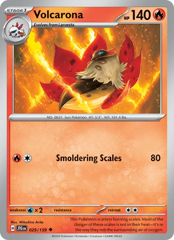 Volcarona card