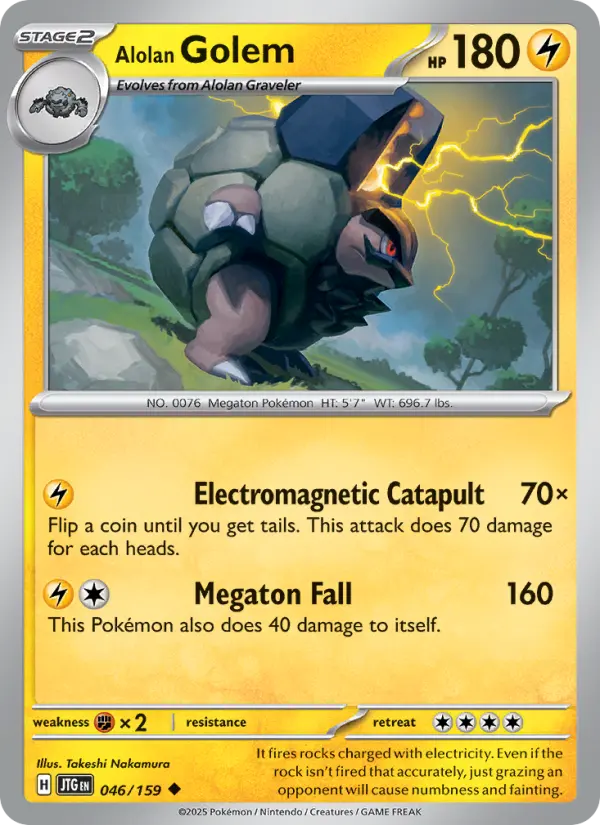 Alolan Golem card