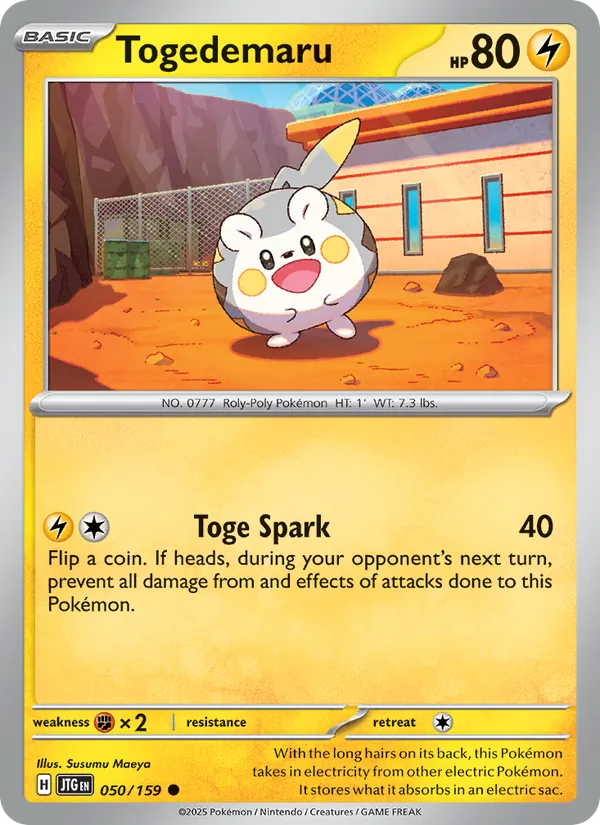 Togedemaru card