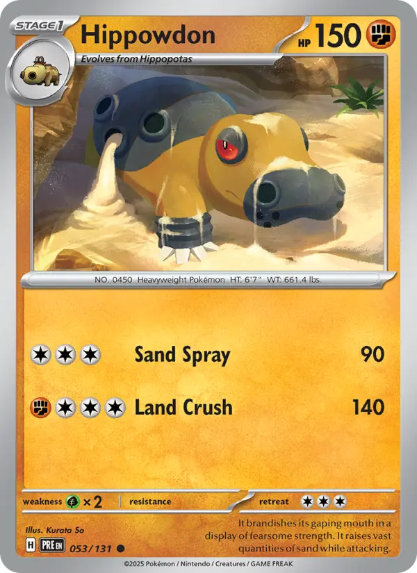 Hippowdon card