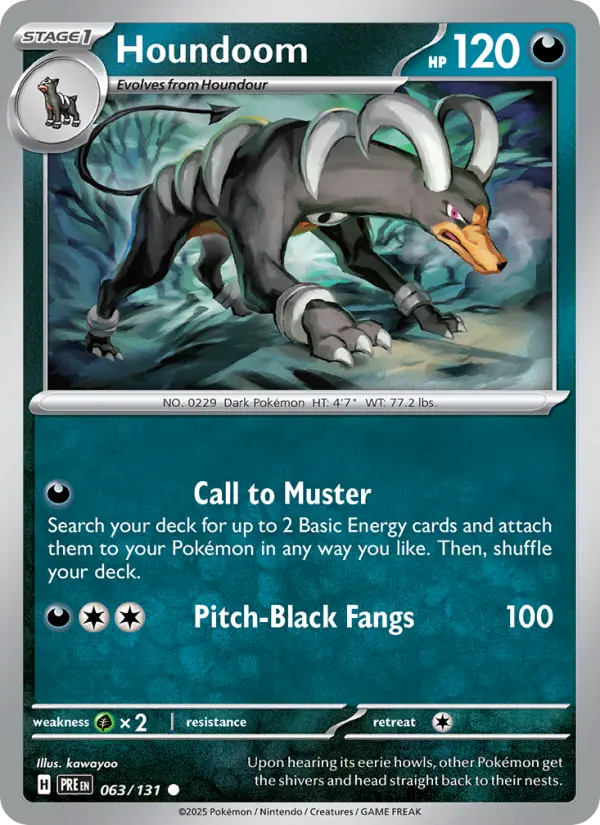 Houndoom card