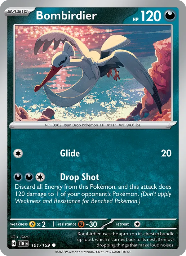 Bombirdier card