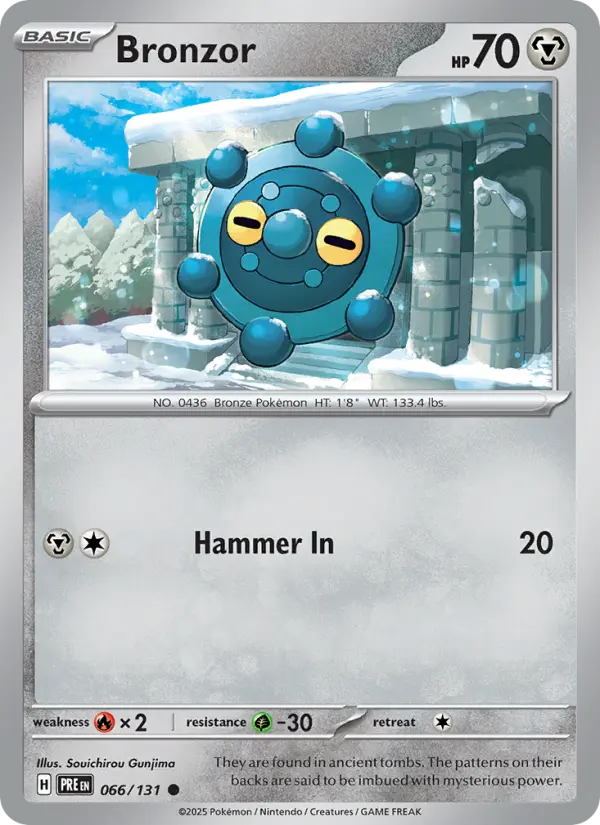 Bronzor card