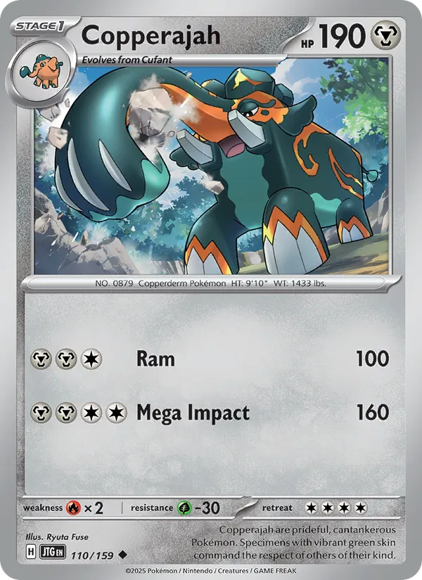 Copperajah card