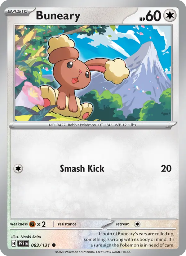 Buneary card