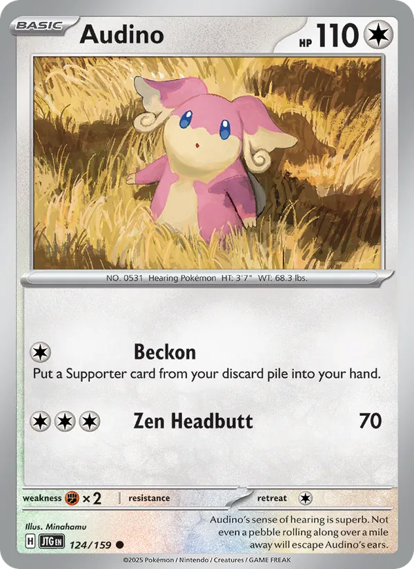 Audino card