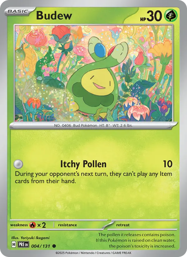 Budew card