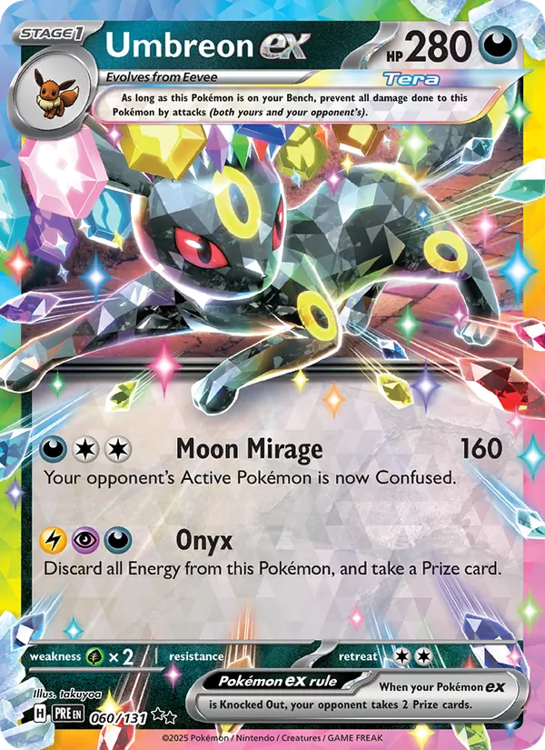 Umbreon ex card