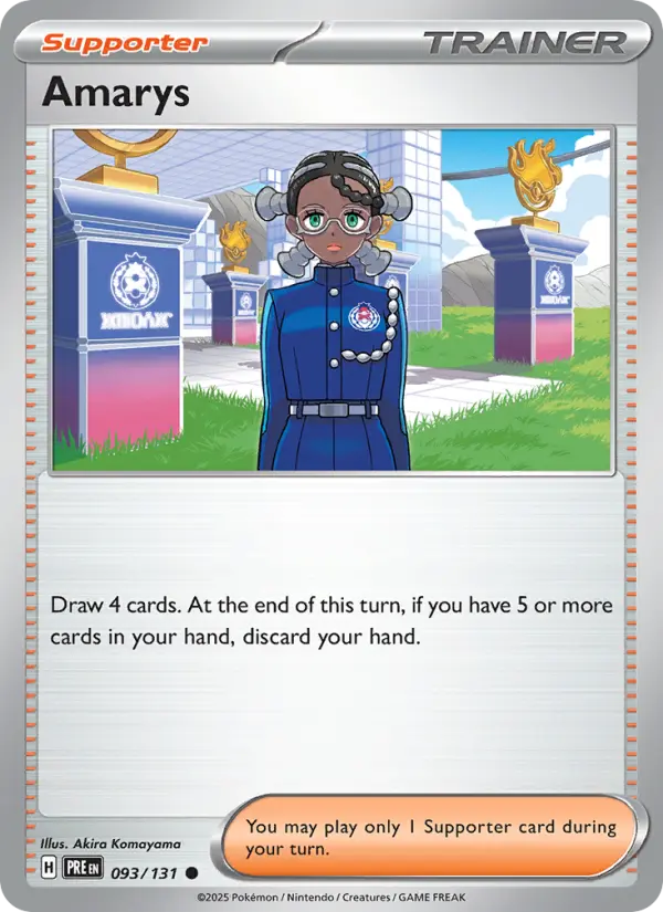 Amarys card