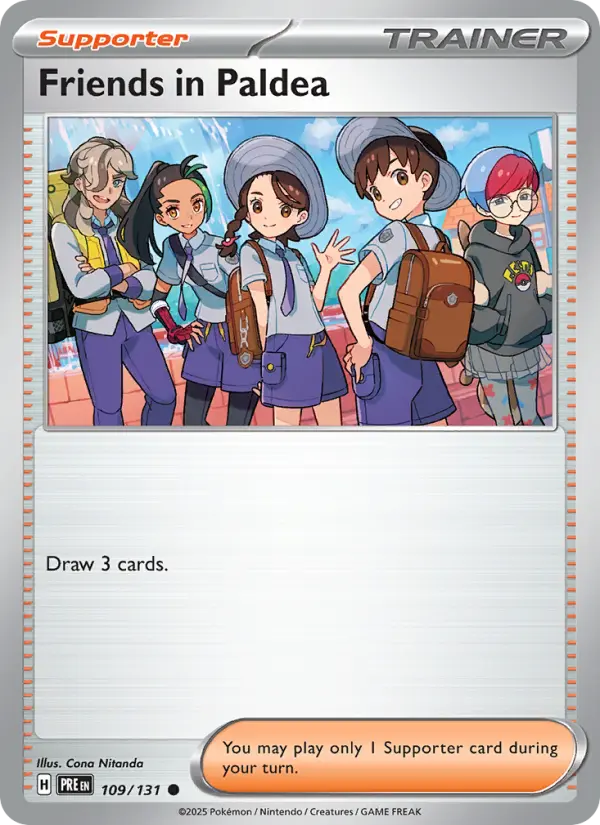 Friends in Paldea card