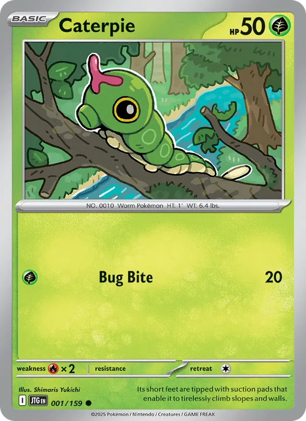 Caterpie card