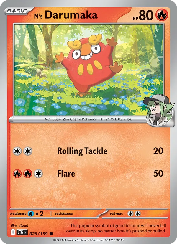 N's Darumaka card