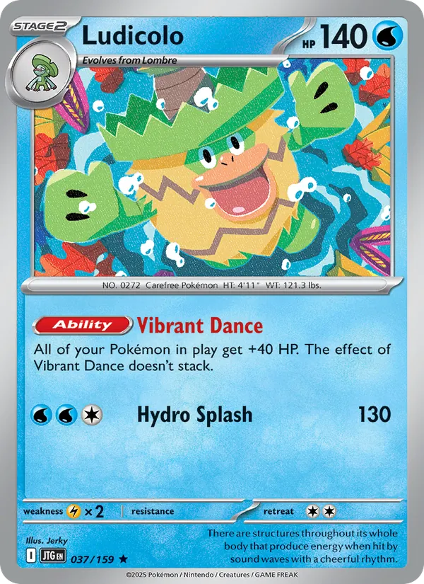 Ludicolo card