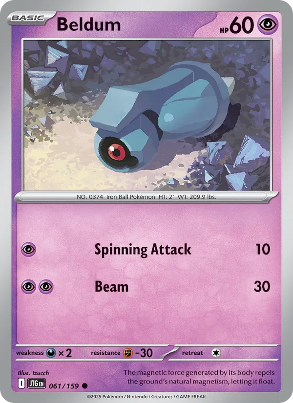 Beldum card