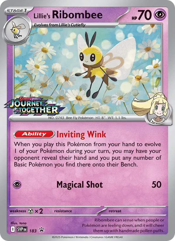 Lillie's Ribombee card