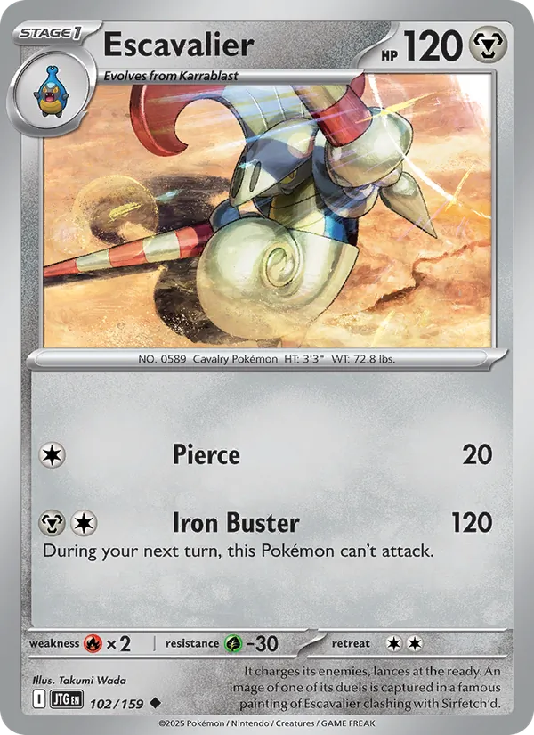 Escavalier card