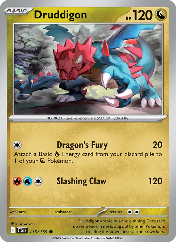 Druddigon card