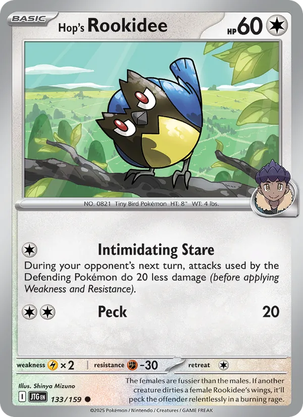Hop's Rookidee card