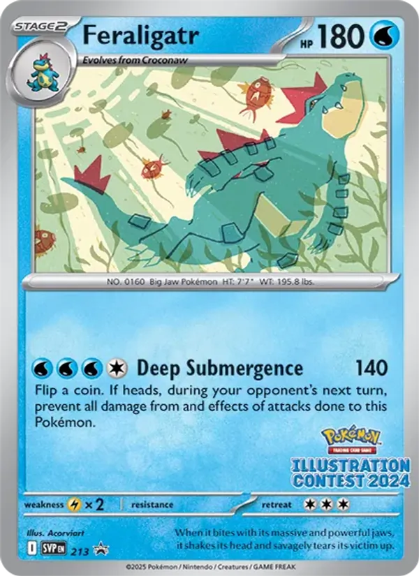 Feraligatr card