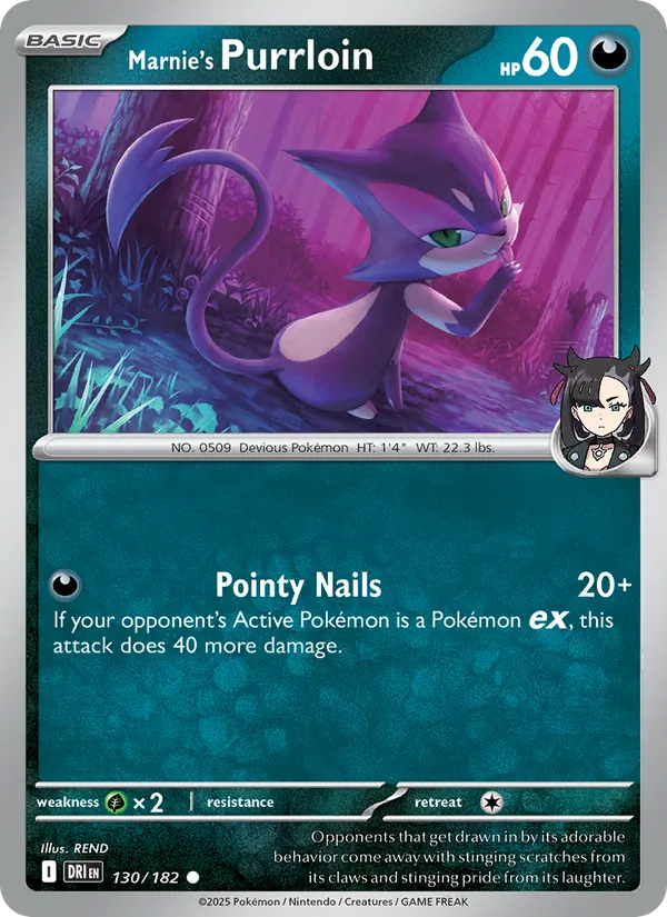 Marnie's Purrloin card