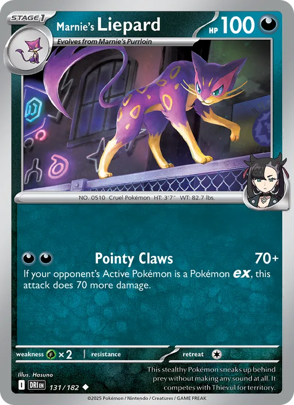 Marnie's Liepard card