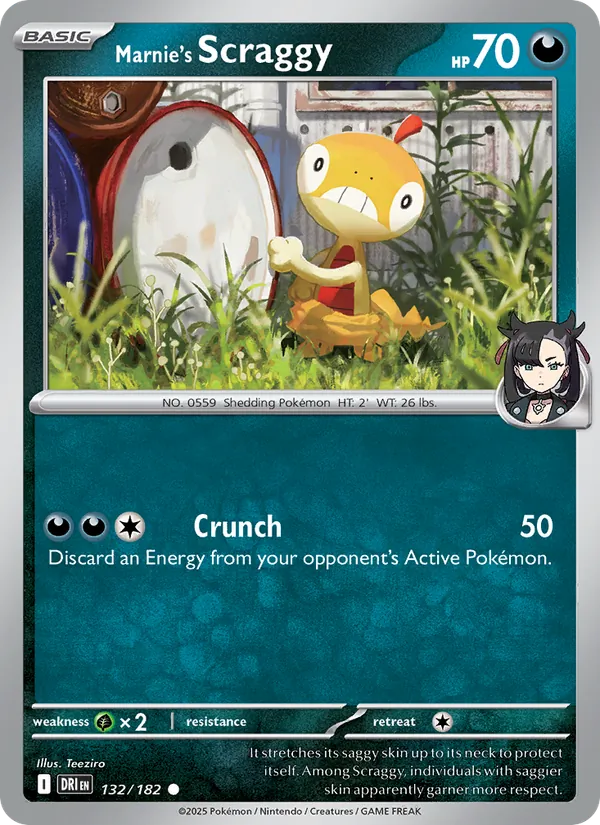Marnie's Scraggy card