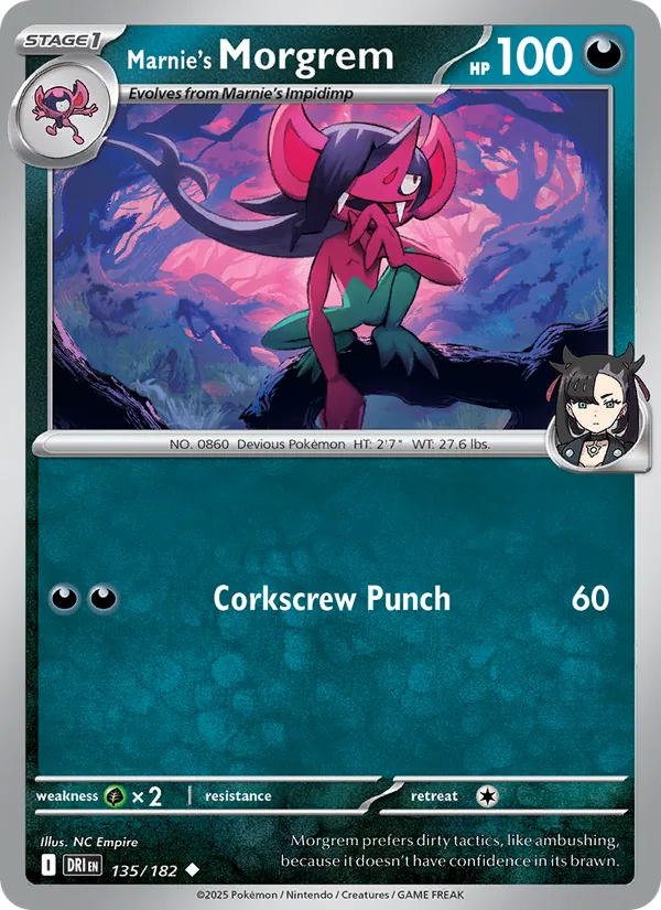 Marnie's Morgrem card