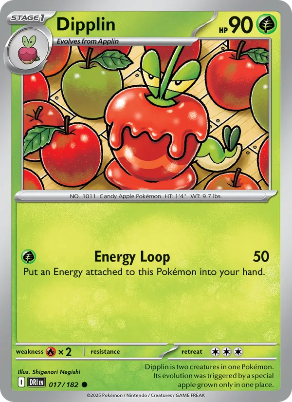 Dipplin card