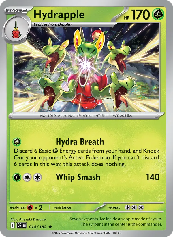 Hydrapple card