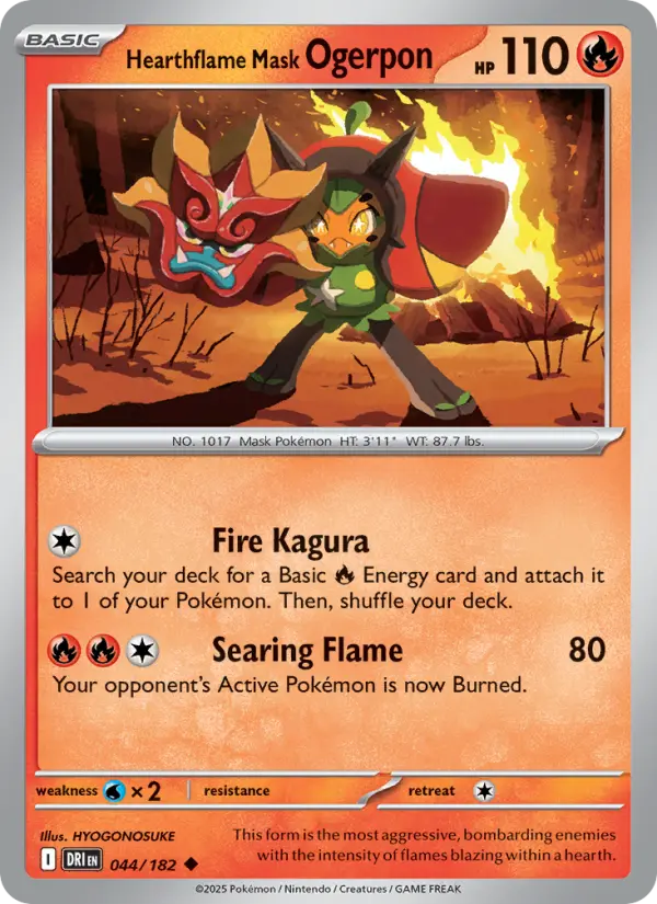 Hearthflame Mask Ogerpon card