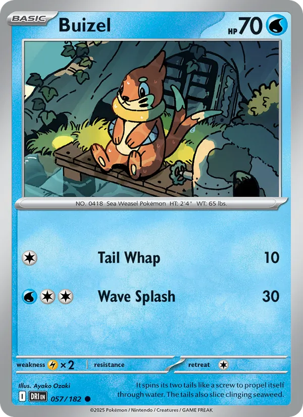 Buizel card