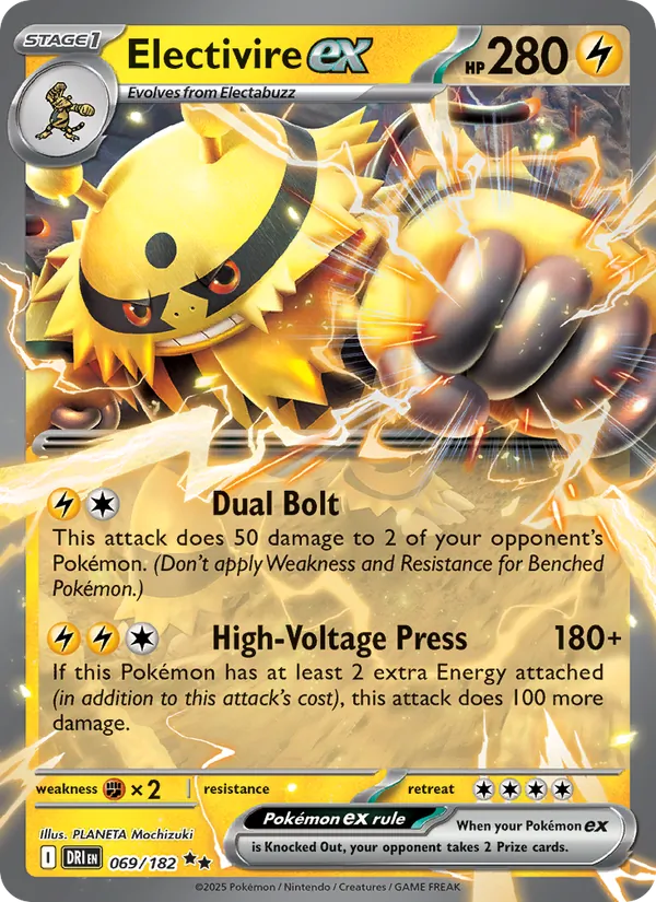 Electivire ex card