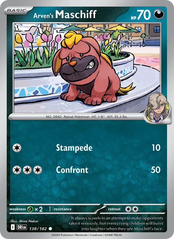 Arven's Maschiff card