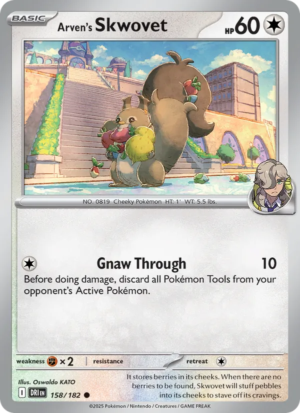 Arven's Skwovet card