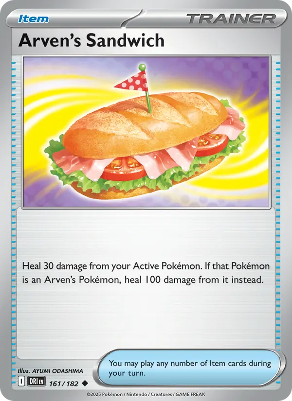 Arven's Sandwich card