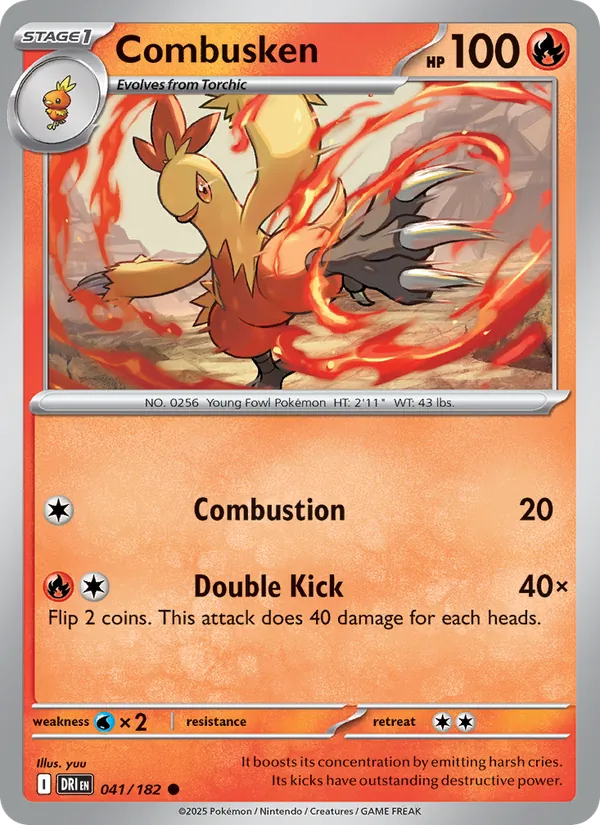 Combusken card