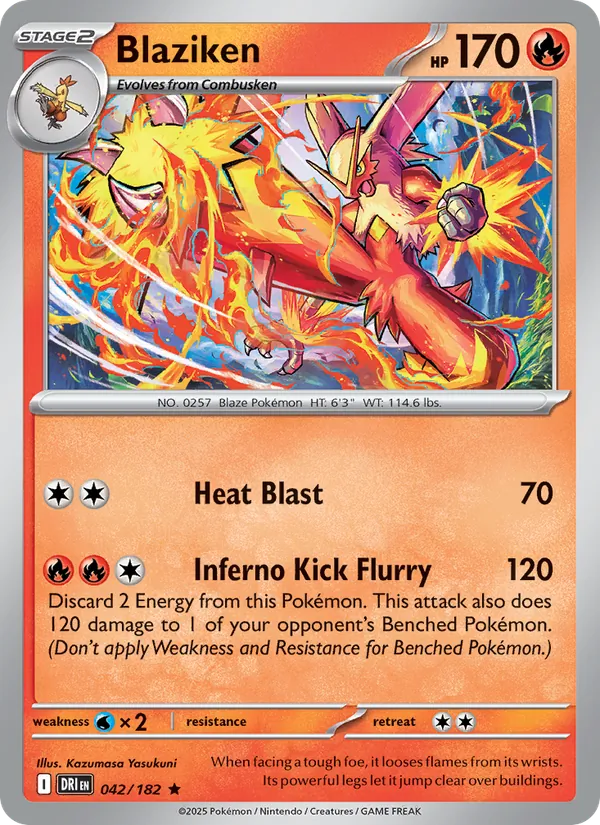 Blaziken card