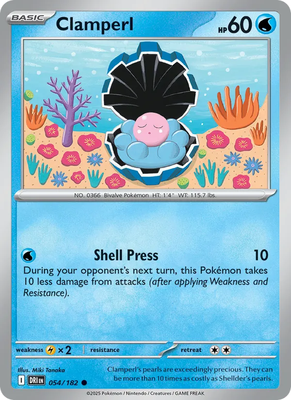 Clamperl card