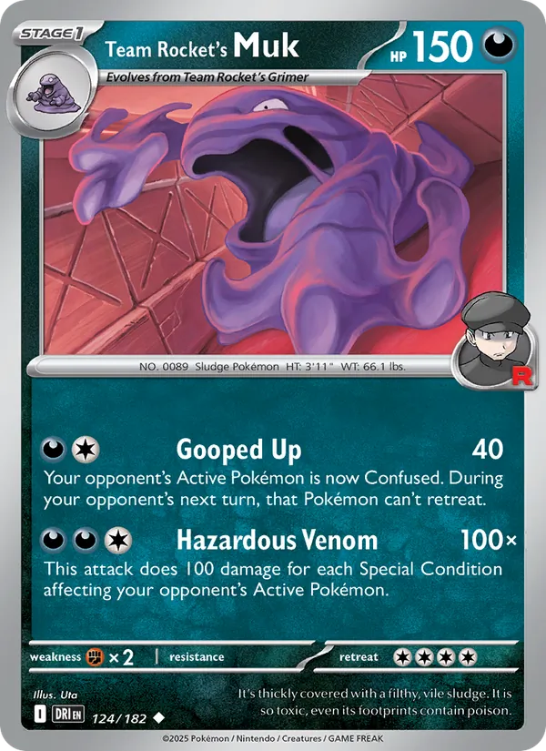 Team Rocket's Muk card