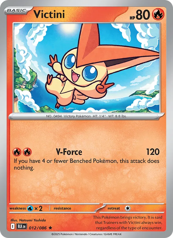 Victini card