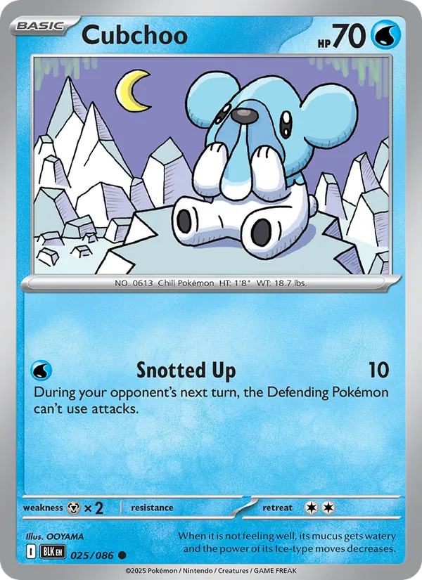 Cubchoo card