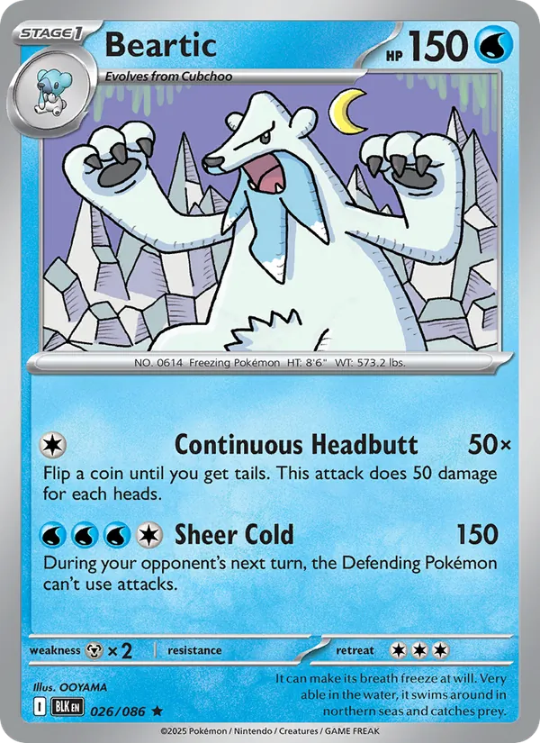 Beartic card