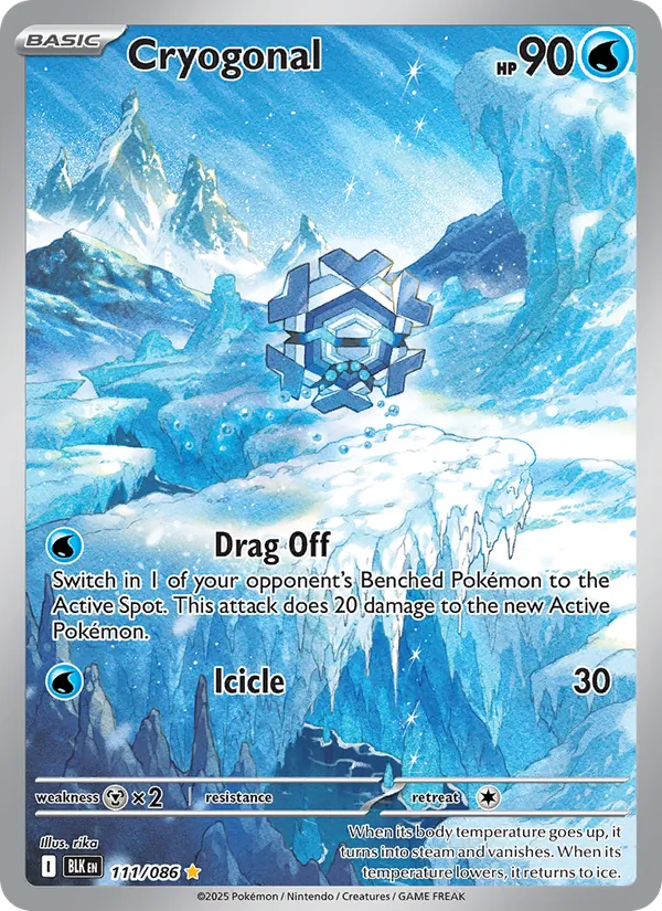 Cryogonal card
