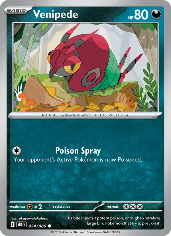 Venipede card