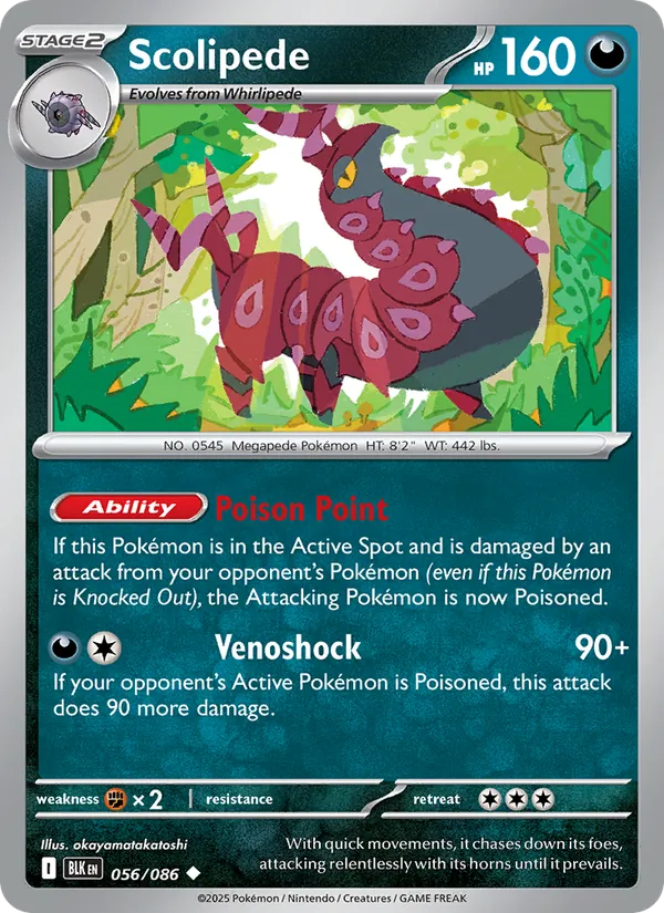 Scolipede card