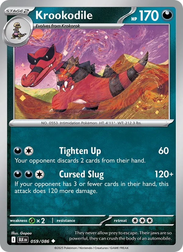 Krookodile card