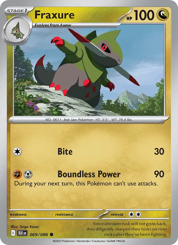 Fraxure card