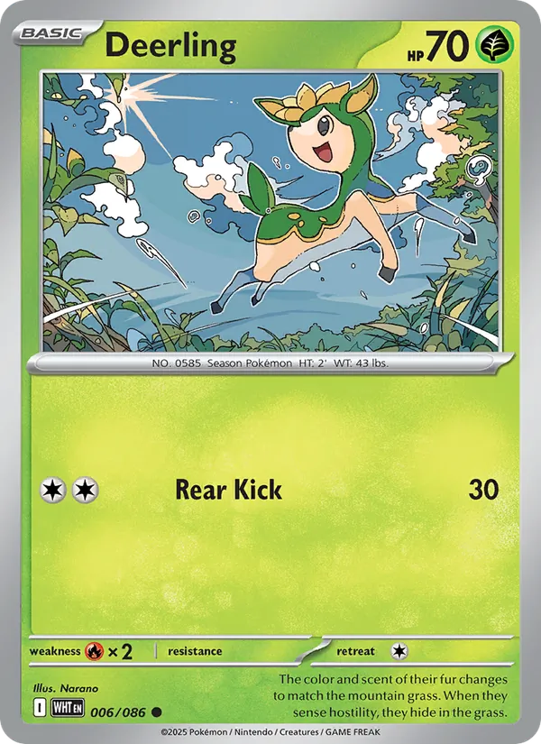 Deerling card