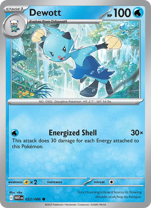 Dewott card